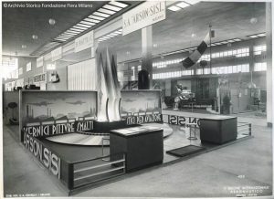 1937 An ARSON-SISI stand featuring specialty coatings for civil and military aviation